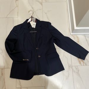 Navy Jcrew Petite Blazer